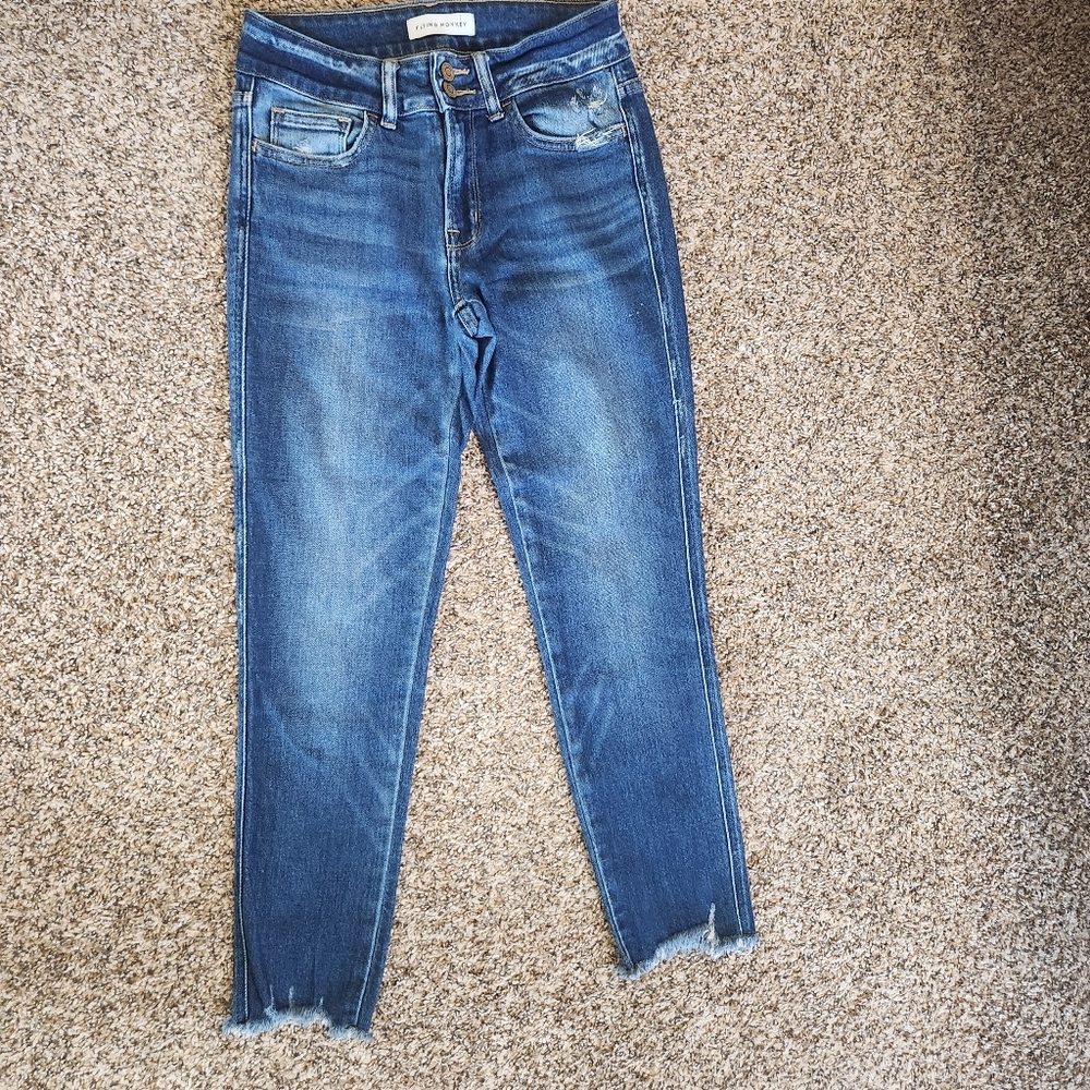 Flying Monkey Dark Blue Skinny Jeans